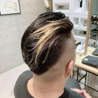ショート カラー メンズ ちゆら -chiyura-のヘアスタイル