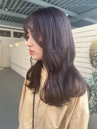 ロング カラー 池村美月 @透明感カラーのヘアスタイル