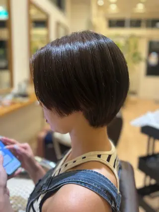 ショート すなが/ハイライト モデル募集中のヘアスタイル