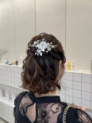 ヘアアレンジ 🌼花屋併設🌼 木下奈々望のヘアスタイル