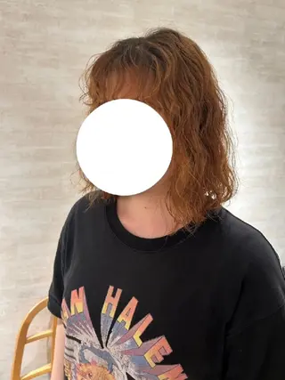 ミディアム パーマ ✨カット✨ 小田　なつめのヘアスタイル