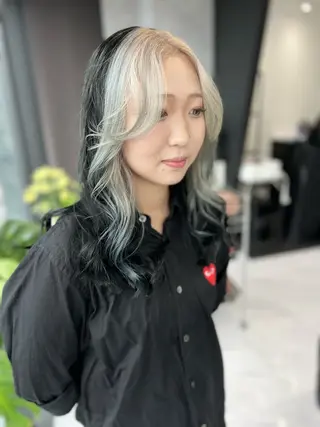 カラー SALOWIN栄 高須大貴のヘアスタイル