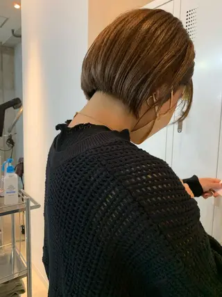 ショート なかの たくみのヘアスタイル