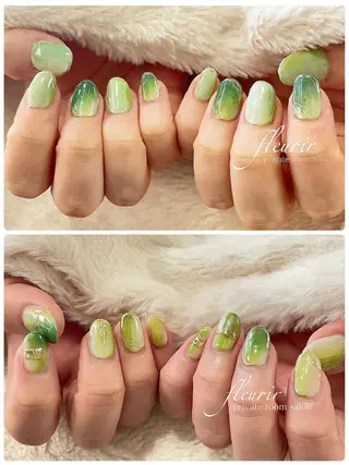 ネイル フルリール 【プライベートサロンのネイルデザイン