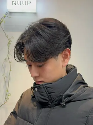 ショート パーマ メンズ ニュアンスパーマ/ 韓国ヘア/natsuのヘアスタイル