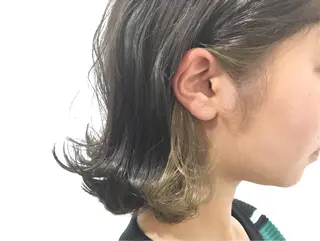 ショート カラー パーマ ヘアアレンジ メンズ 境 健助のヘアスタイル