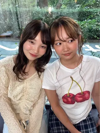 ヘアアレンジ 韓国レイヤー YOKE reinaのヘアスタイル