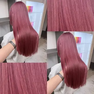 ミディアム カラー 🍒暖色✖️レイヤー ／Haruna🍒のヘアスタイル