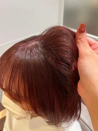 ショート カラー 片岡 由依のヘアスタイル