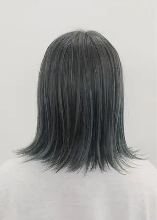 ミディアム カラー LadyBeetle 山本泰史のヘアスタイル