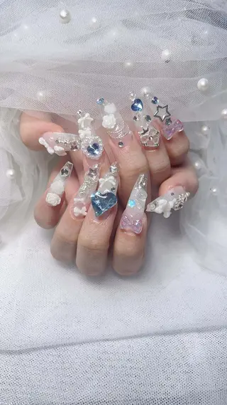 ロング 高橋 ユキのネイルデザイン