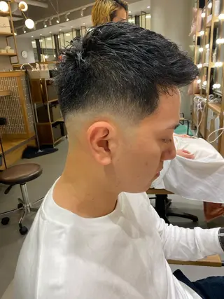 ショート メンズ unopulir 景山　凌のヘアスタイル