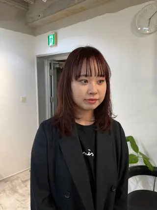 ミディアム fit /Rihoのヘアスタイル