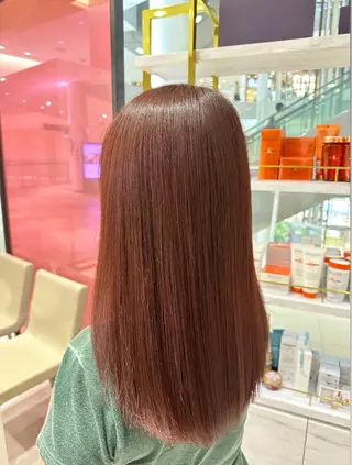 ロング 縮毛矯正特化 k-two土田陸登のヘアスタイル