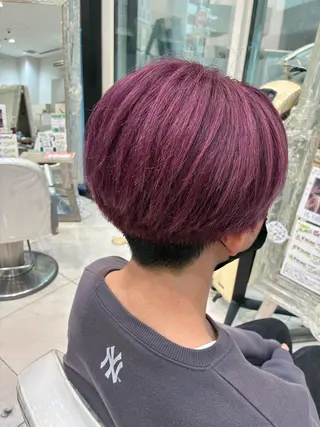 ショート カラー トップスタイリスト 石川みやびのヘアスタイル