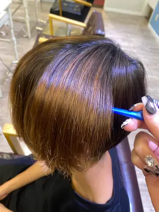 パーマ 小暮 涼華のヘアスタイル