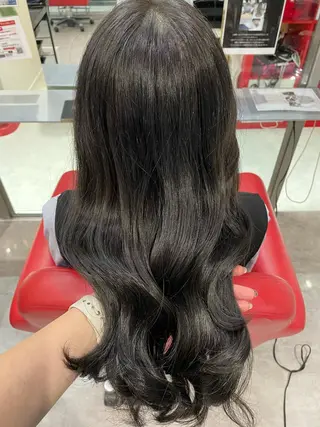 セミロング カラー 髪質改善/大阪守口市 🐣Ria‪🐣のヘアスタイル