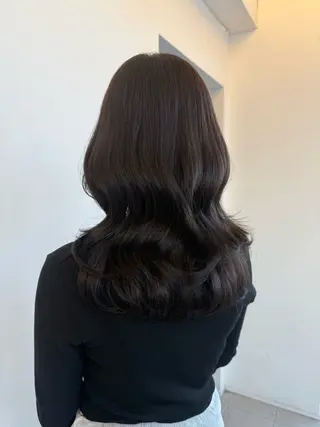 ミディアム カラー きむらさくら/透明感 /レイヤーカットのヘアスタイル