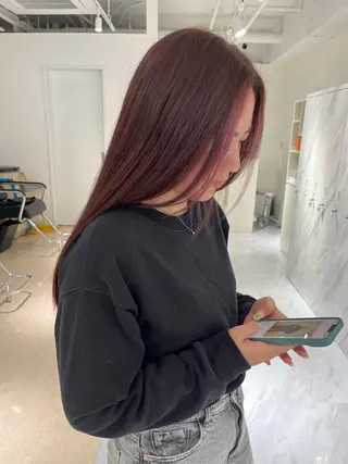 ロング レイヤーカット🤍 seriraのヘアスタイル