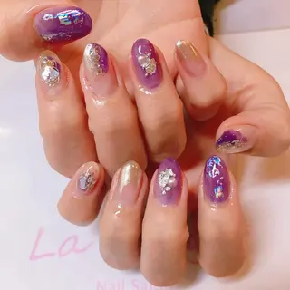 ネイル La neige* yuki 🐩🌙のネイルデザイン