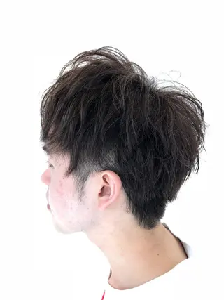 ショート カラー メンズ メンズカット 三村洸斗のヘアスタイル