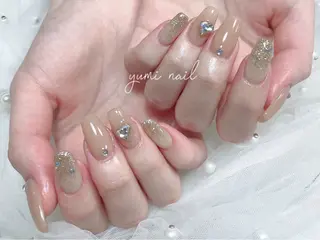 ネイル 𝐲𝐮𝐦𝐢🎀 長さ出しデザイン専門のネイルデザイン