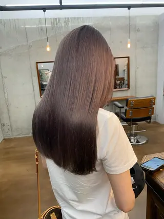 ロング カラー ハイトーン/デザイン hirokiのヘアスタイル