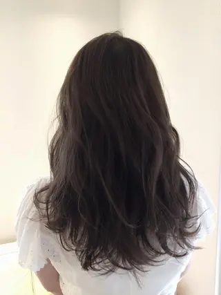 セミロング カラー パーマ ヘアアレンジ ✨ハイクオリティ✨ 山本香也のヘアスタイル