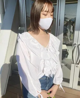 ミディアム カラー マンツーマン半個室 tamuraのヘアスタイル