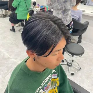 カラー メンズ men's特化 値段以上の仕上がりにのヘアスタイル