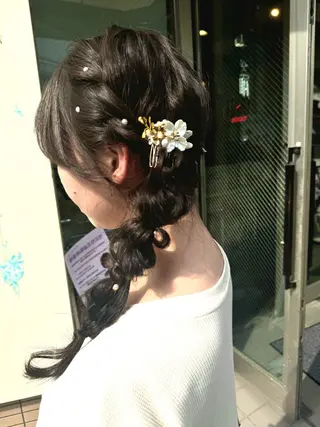ロング ヘアアレンジ mio ☆のヘアスタイル