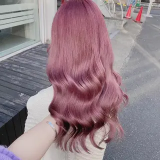 セミロング カラー ヘアアレンジ 🇰🇷韓国ヘア TAKUMI🐯💎のヘアスタイル