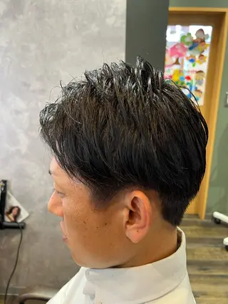 カラー メンズ 武藤 健司のヘアスタイル