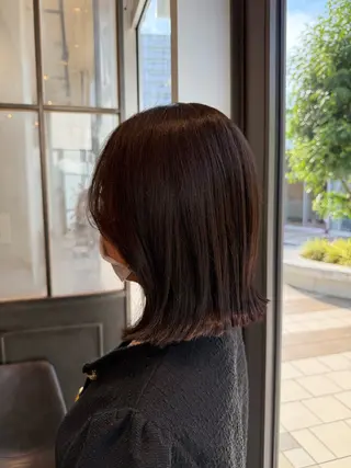 ショート レイヤーカット /momocaのヘアスタイル