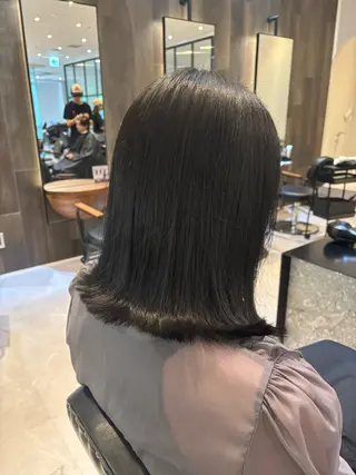 ミディアム カラー/髪質改善 トリートメント/優果のヘアスタイル