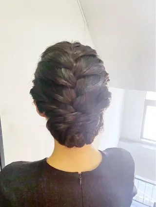 ヘアアレンジ hair make もりした ゆうのヘアスタイル