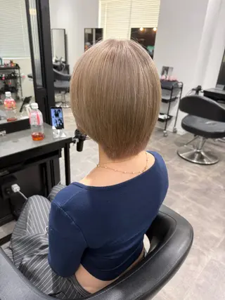 カラー mao⭐️ 透明感カラー‎⭐️のヘアスタイル