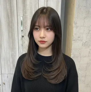 ミディアム カラー ✨髪質改善＆eye✨ ななみのヘアスタイル