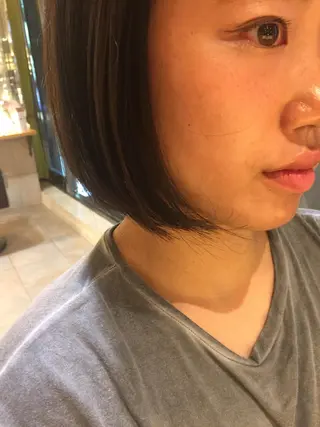 ショート 加藤 綾華のヘアスタイル