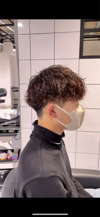 パーマ メンズ ayu ♥のマツエク・マツパデザイン