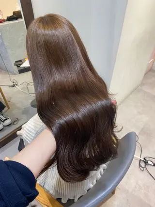 ロング カラー 当日予約大歓迎💗 依田瑞希のヘアスタイル