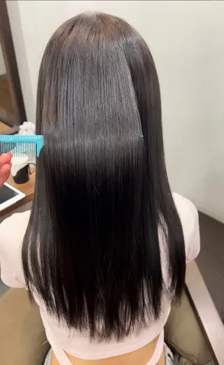 ロング 名駅/艶韓国風ヘア miyabiのヘアスタイル