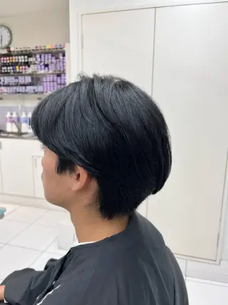 ショート パーマ 小野 達己のヘアスタイル