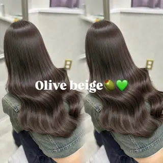 ロング カラー coco ウナのヘアスタイル