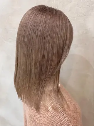 セミロング カラー 🫧透明感カラー🫧 OIKAWAのヘアスタイル