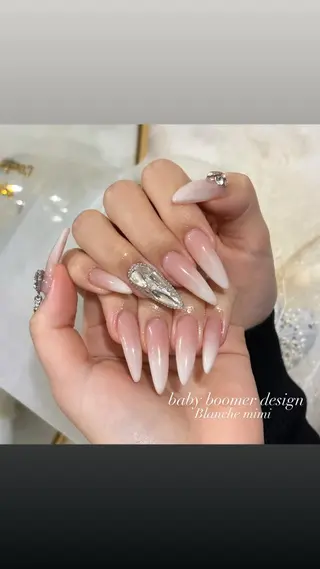 ネイル Blanche mimi.u_aのネイルデザイン