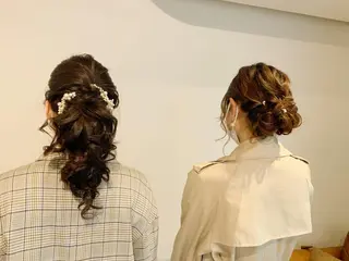 ヘアアレンジ HARE 川崎晴佳のヘアスタイル
