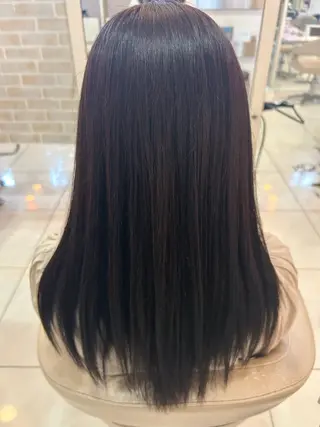 ロング カラー 宮ヶ野 由樹のヘアスタイル
