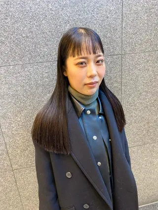 ロング デザインカラー/ボブ ブリーチカラー/ユリのヘアスタイル