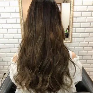 ロング カラー 橋本 敬介のヘアスタイル